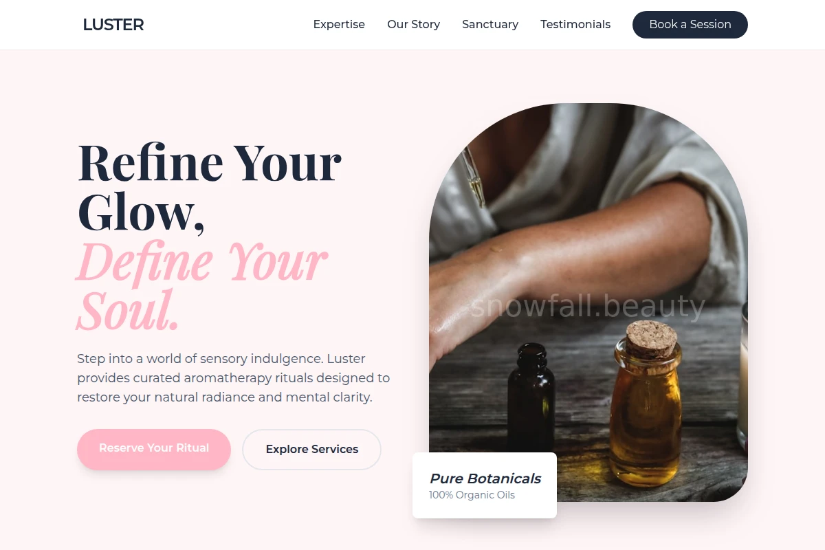 Luster Aromatherapy Wellness Parlor