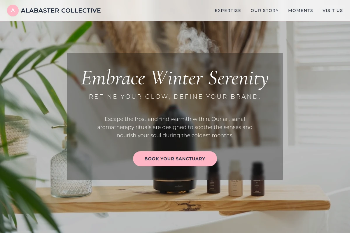 Winter Aromatherapy Wellness Parlor